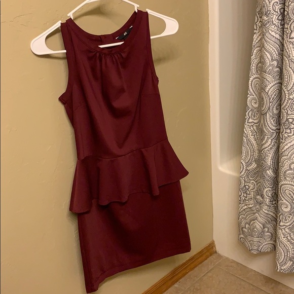 H & M Peplum Dress - Picture 1 of 3